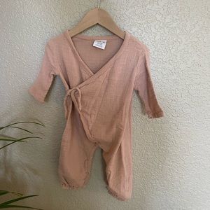 Gauzy cotton jumpsuit size 6-12m